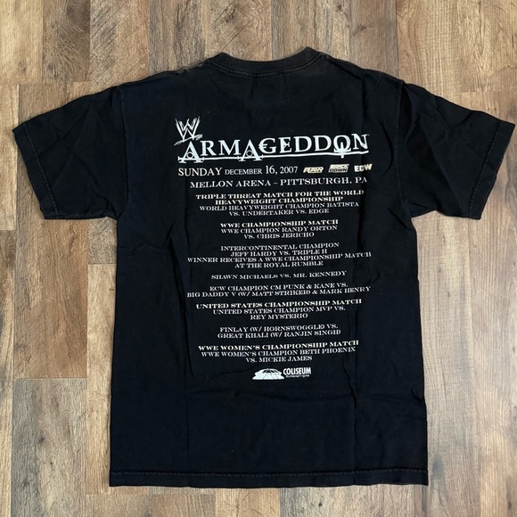 WWE 2007 T-Shirt Medium - Picture 3 of 3